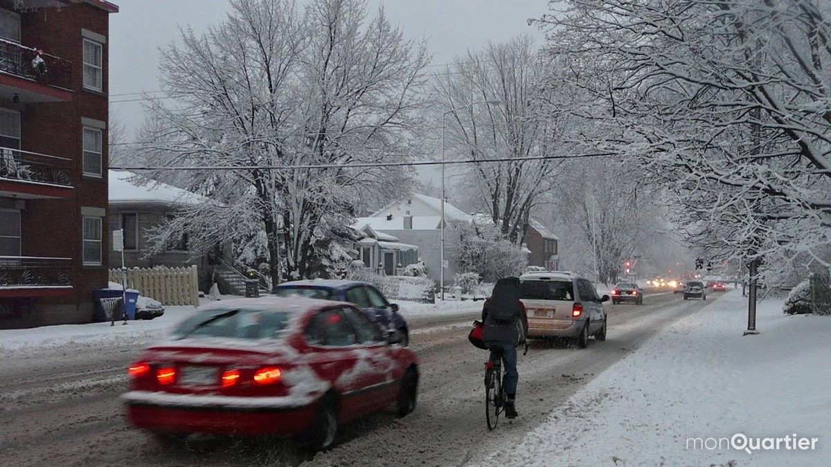 La Ville à l’écoute des cyclistes qui pédalent l’hiver | 20 décembre 2019 | Article par Ève Cayer