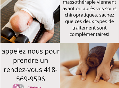 Soins de massothérapie | Clinique Chiropratique Haute-Ville