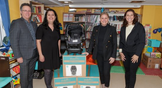Projets Bourlamaque: des sièges de bébés pour des familles dans le besoin - Elizabeth Jean-Allard