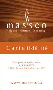 Carte fidélité | Masseo