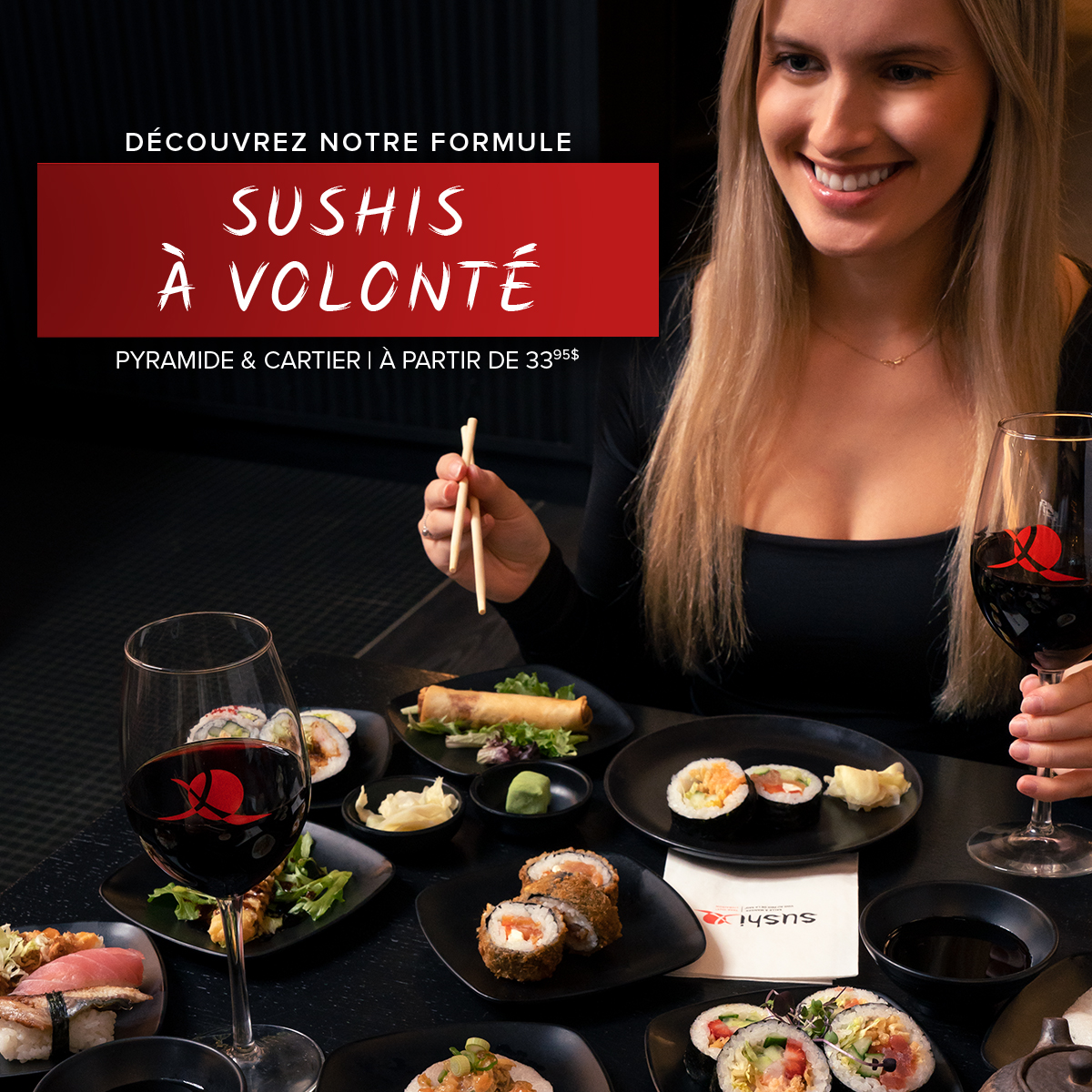 Sushis à volonté | Sushi X