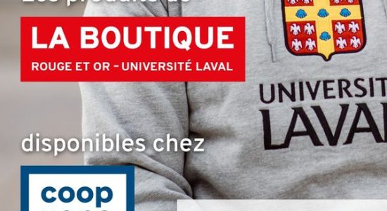 Produits Rouge et Or Université Laval | Coop Zone